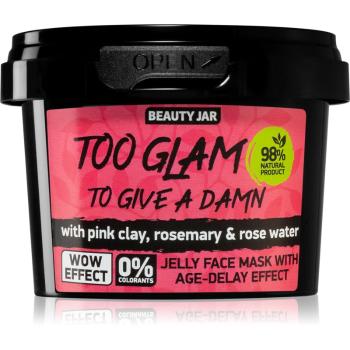 Beauty Jar Too Glam To Give A Damn maseczka żelowa przeciw pierwszym oznakom starzenia skóry 120 g