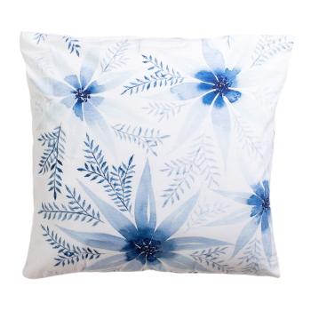 Niebiesko–biała poduszka dekoracyjna 45x45 cm – JAHU collections