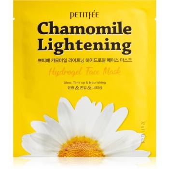 Petitfée Chamomile Lightening maseczka rozświetlająca do rozjaśnienia i nawilżenia 32 g