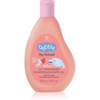 Bebble Strawberry Shampoo & Shower Gel szampon i żel pod prysznic 2 w 1 dla dzieci 250 ml