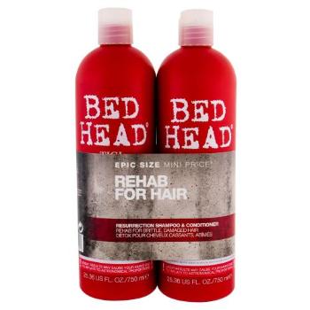 Tigi Bed Head Resurrection Duo Kit zestaw Szampon 750 ml + Odżywka 750 ml dla kobiet Uszkodzone opakowanie