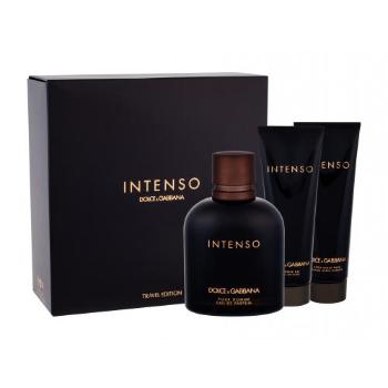 Dolce&Gabbana Pour Homme Intenso zestaw Edp 125 ml + Balsam po goleniu 50 ml + Żel pod prysznic 50 ml dla mężczyzn