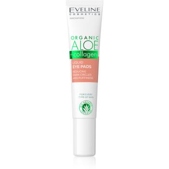 Eveline Cosmetics Organic Aloe+Collagen żel pod oczy przeciw obrzękom i cieniom 20 ml