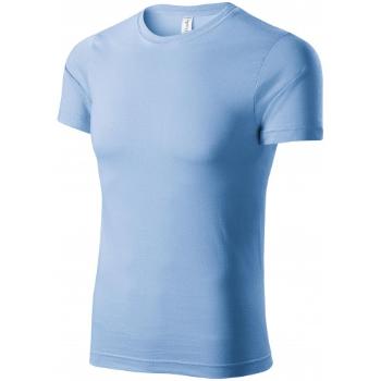 Lekka koszulka z krótkim rękawem, niebieskie niebo, XL