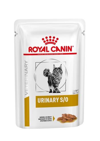 ROYAL CANIN Veterinary Diet Feline Urinary S/O 85 g x 24 szt. mokra karma dla dorosłych kotów ze schorzeniami dolnych dróg moczowych
