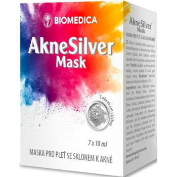 Biomedica AkneSilver Mask maseczka oczyszczająca do skóry z problemami 7x10 ml