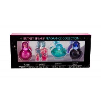 Britney Spears Mini Set zestaw Edp Fantasy 10 ml + Edp Radiance 10 ml + Edp Curious 10 ml + Edp Midnight Fantasy 10 ml dla kobiet