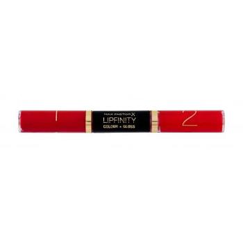 Max Factor Lipfinity Colour + Gloss 2x3 ml pomadka dla kobiet 640 Lasting Grenadine