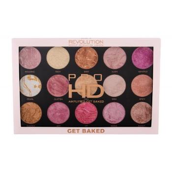 Makeup Revolution London Pro HD Amplified Palette 37,5 g rozświetlacz dla kobiet Uszkodzone opakowanie Get Baked