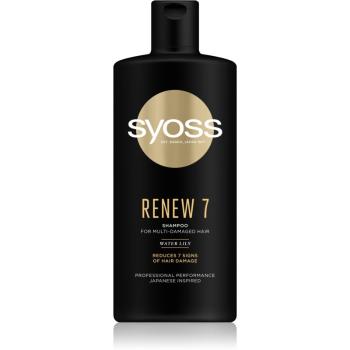 Syoss Renew 7 szampon intensywnie regenerujący do bardzo zniszczonych włosów 440 ml