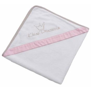 Be 's Hooded Collection Bath Towel Little Princess Pink 80 x 80 cm