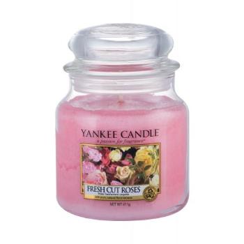 Yankee Candle Fresh Cut Roses 411 g świeczka zapachowa unisex
