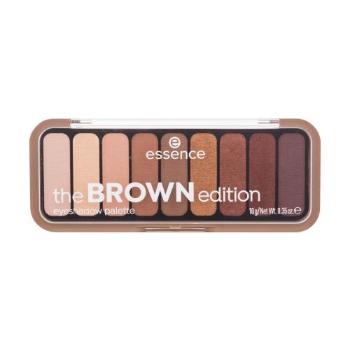 Essence The Brown Edition 10 g cienie do powiek dla kobiet Uszkodzone pudełko 30 Gorgeous Browns