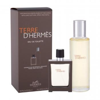 Hermes Terre d´Hermès zestaw Edt 30ml + 125ml Edt wkład dla mężczyzn Uszkodzone pudełko