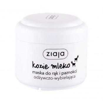 Ziaja Goat´s Milk Hand Mask 75 ml krem do rąk dla kobiet uszkodzony flakon