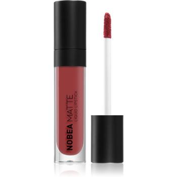 NOBEA Day-to-Day Matte Liquid Lipstick matowa szminka odcień Mulberry #M12 7 ml