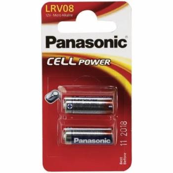 Bateria alkaliczna PANASONIC MICRO LRV08L / 2BP 12V (blister 2szt)