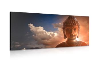 Obraz Budda wśród chmur - 120x60