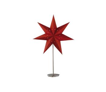 Markslöjd 8813,130 - Dekoracja bożonarodzeniowa SATURNUS 1xE14/25W/230V 69 cm czerwona