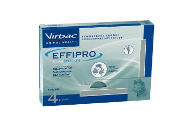VIRBAC Effipro Spot-On preparat dla kotów 4 szt