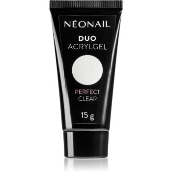 NeoNail Duo Acrylgel Perfect Clear żel do paznokci żelowych i akrylowych odcień Perfect Clear 15 g