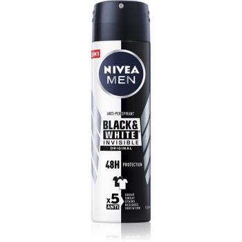 Nivea Men Invisible Black & White antyprespirant w sprayu dla mężczyzn 100 ml