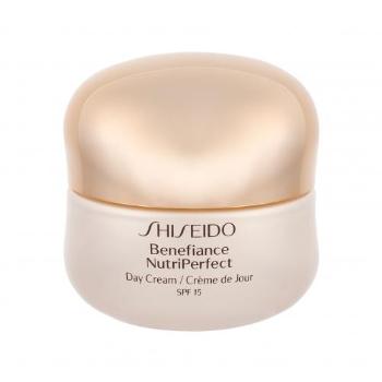 Shiseido Benefiance NutriPerfect SPF15 50 ml krem do twarzy na dzień dla kobiet Uszkodzone pudełko