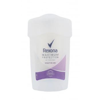 Rexona Maximum Protection Sensitive Dry 45 ml antyperspirant dla kobiet