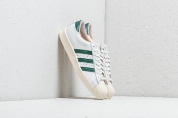 adidas Superstar 80s Recon Crystal White/ Collegiate Green/ Off White