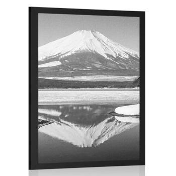 Plakat Japońska góra Fuji - 40x60 black