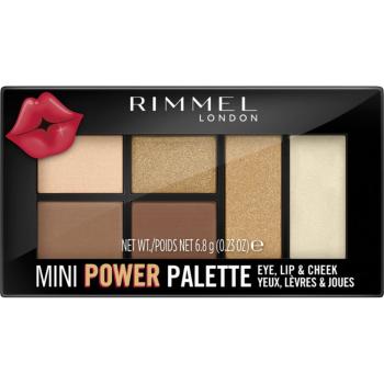 Rimmel Mini Power Palette paletka do całej twarzy odcień 02 Sassy 6.8 g