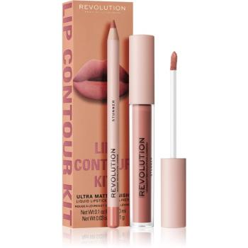 Makeup Revolution Lip Contour Kit zestaw do ust odcień Stunner