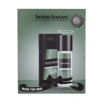 Bruno Banani Made For Men zestaw Dezodorant 75 ml + Żel pod prysznic 250 ml dla mężczyzn Uszkodzone pudełko