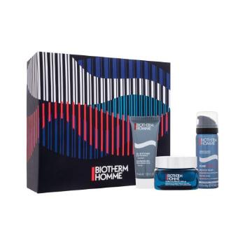 Biotherm Homme Force Supreme Gift Set zestaw Krem do twarzy 50 ml + oczyszczający żel 40 ml + pianka po goleniu 50 ml dla mężczyzn