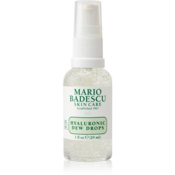 Mario Badescu Hyaluronic Dew Drops serum rozświetlające do twarzy z żelową konsystencją 29 ml