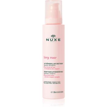 Nuxe Very Rose delikatne mleczko do demakijażu do wszystkich rodzajów skóry 200 ml