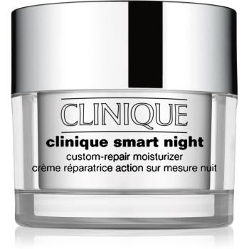 Clinique Smart Night™ Custom-Repair Moisturizer nawilżający krem przeciwzmarszczkowy na noc do skóry suchej i bardzo suchej 50 ml
