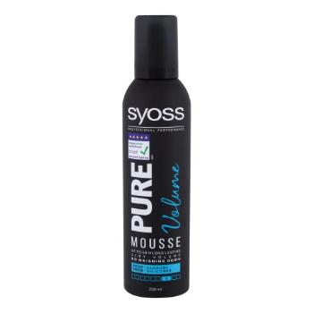 Syoss Pure Volume 250 ml pianka do włosów dla kobiet uszkodzony flakon