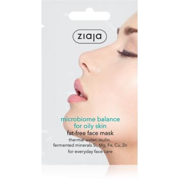 Ziaja Maseczki Mikrobiom Balans beztłuszczowa maska mikrobiom balans dla skóry tłustej 7 ml
