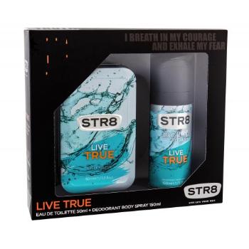 STR8 Live True zestaw Edt 50 ml + Deodorant 150 ml dla mężczyzn