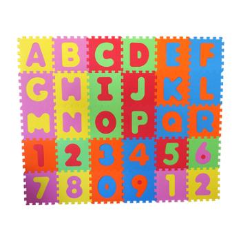 knorr® toys Mata Puzzle Alfabet i Liczby, 36 części.