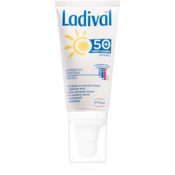 Ladival Allergic krem-żel do opalania dla skóry z alergią na słońce do twarzy, szyi i dekoltu 50 ml