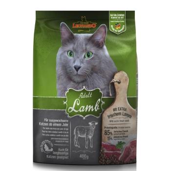 LEONARDO Adult Lamb &amp; Rice  karma z jagnięciną dla dorosłych kotów 400g