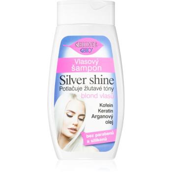 Bione Cosmetics Silver Shine szampon neutralizujący żółte odcienie 260 ml