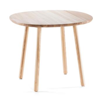 Stół z litego drewna EMKO Naïve, ⌀ 90 cm