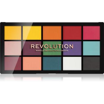 Makeup Revolution Reloaded paleta cieni do powiek odcień Marvellous Mattes 15 x 1.1 g