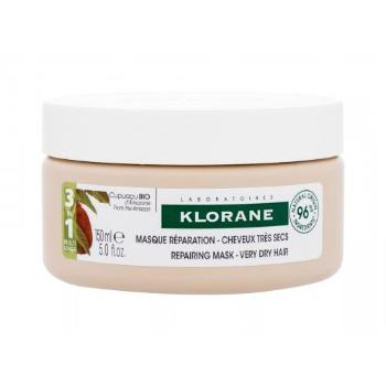Klorane Organic Cupuaçu Repairing Mask 150 ml maska do włosów dla kobiet