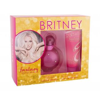 Britney Spears Fantasy zestaw Edp 100 ml + Krem do ciała 100 ml dla kobiet Uszkodzone pudełko