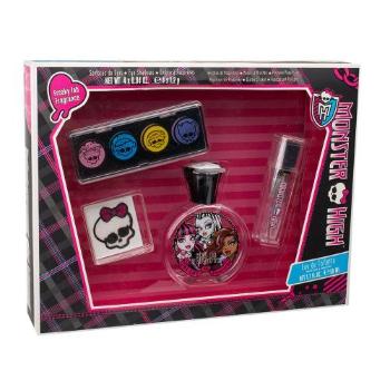 Monster High Monster High zestaw EDT 50 ml + cienie do oczu 4x 1,2 g + + pędzel + nalepka dla dzieci