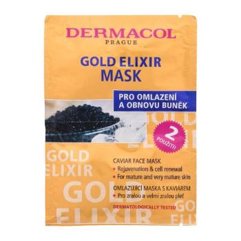 Dermacol Gold Elixir 16 ml maseczka do twarzy dla kobiet